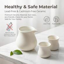 Milk Frothing Pitcher & Milk Frothers - White - View 7
