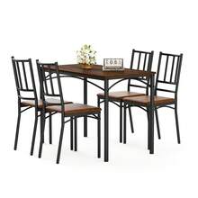 furniture brun 110 x 60 x 76.5 cm - Valnöt - Visa 1