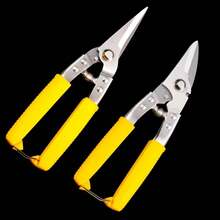 1pc Heavy Duty Industrial Grade Stainless Steel Scissors - Thickened Cutting Pliers - Suitable For Cutting Metal Mesh, Metal Sheets, Strapping And Metal Studs - Multi-Functional Straight And Curved Design, Polished Surface, Thickened Blades, Suitable For Powerful Metal Cutting, Perfect For Electricians And DIY Projects, Indoor/Outdoor Use, Wires, Clips, Manuals - A - View 6