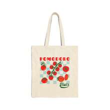 Bolso tote de una sola pieza, bolso de mano de gran capacidad, bolso de mano portátil, bolso de viaje, bolso de mano para exteriores, bolso tote con diseño de tomate, bolso tote estilo merca - Blanco roto - Ver 2