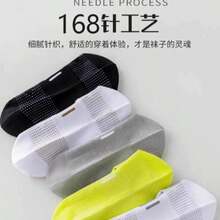 1/5/10 Pairs Unisex Spring/Summer Sports Short Socks, Daily Fitness Running Socks, Mesh Breathable Shock-Absorbing Socks - Multicolor - View 7