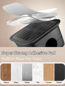3pcs Magnetic Cable Clips, Self-Adhesive Cable Organizer, Desktop Cable Holder, Strong Adhesive Cable Management Clips, Easy-Open Phone Cable, Suitable For Office Desk, Home Office And Car Adjustable Cable Management - Multicolor - View 7