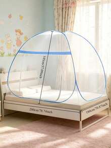 1pc Kids Foldable Mosquito Net, Pop-Up Bed Canopy Insect Protection Net, 3 Sizes, Baby Supplies, Baby Accessories, Girls Room Decor - Multicolor - View 10