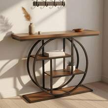 Sofa & Console Tables - Brown - View 1