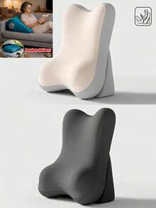 Adjustable Detachable Ergonomic Memory Foam Wedge Pillow With Back Support, Leg Elevation Pillow For Bed, Sofa, Reading, Travel, Bedroom Essential, All-Day Relaxation - Multiple Styles - View 12