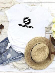Women T-Shirts - 白色 - 查看 1