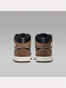 Men's AIR JORDAN 1 MID Sports Casual Shoes Mid-Top DQ8426-007 - Rust Brown - View 4