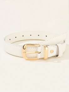 Women's Buckle Belt, Casual Business Style, Vintage Versatile Design - Multicolor C - View 14