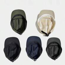CT TAPESOCKS 1 buah Topi Baseball Jaring Bertepi Pendek Cepat Kering - Ringan, Bernapas, Perlindungan UV, Pelindung Matahari, Untuk Pria, Wanita, Pasangan, Aktivitas Luar Ruangan, Mendaki - MultiWarna - View 4