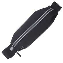Unisex Ultra-Thin Running Waist Bag Money Pouch, Lightweight Adjustable Elastic Waistband, Reflective Strip Design, Running Essential, Best Gift - Multicolor - View 11
