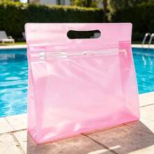 EA Swimming Bag: Wet And Dry Items Separate Storage Bag, Suitable For Beach Or Pool Travel, Swimsuit Storage Bag, Zipper Closure Design, Lightweight And Convenient, Suitable For Storing Swimsuits, Towels And Travel Essentials, Perfect For Beach, Pool, Gym And Vacation Occasions - Multicolor - View 14