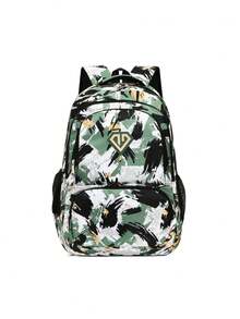 2026 Summer New Outdoor Travel Camouflage Pattern Lightweight Large Capacity Casual Oxford Cloth Backpack - Multicolor - View 13