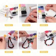 Tali Elastis Kristal 100m untuk DIY Gelang Manik-Manik Tahan Aus, Tali Peregang Elastis Tinggi Putih Transparan, Tali Elastis Plastik Kristal, Cocok untuk Membuat Perhiasan, Gelang, Kalung, Tali Penghubung, Tali Transparan, Tali Anyaman Buatan Tangan, Tali Kristal dengan Gulungan, Tali Pembungkus Cincin, Tali Elastis Tugas Berat, Tali Manik-Manik Transparan dan Bahan Aksesori Lainnya - A - View 9