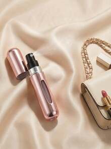 5ml Bottom-Fill Perfume Refillable Spray Bottle, Self-Pump Aluminum Press-Type Perfume Bottle, Refillable Perfume Spray Bottle, Single Pack, Shiny Pink Perfume Bottle With Pump Storage Container, Suitable For Travel, Living Room, Bedroom, Bathroom Home Decor, Essential For Travel - Multicolor - View 19