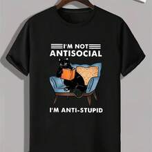 Futuristic Rock T-Shirt 100% Cotton, Casual Summer T-Shirt - 款式 - 查看 1