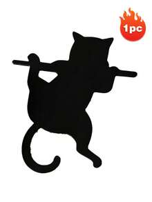 Black Cat Cute Bookmark, Cat Lover Gift, Bookmark For Students And Teachers, School, Home, Black Cat Gift Bookmark Home Decor Cute Cartoon - A - View 8