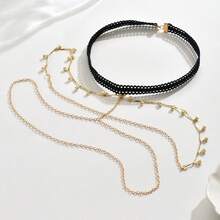 1pc All-Match Women's Adjustable Leg Chain, European And American Style Versatile Long Dress Body Jewelry Chain - H0036G - View 6