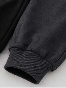 Women Sweatpants - Black, Dark Grey - View 4