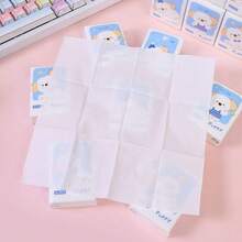 1/2/4/6/9/18 Packs Of Cartoon Patterned Handkerchief Tissues, Portable Small Package Tissues, Handkerchief Tissues And Student Pocket Tissues, Essential Items For Returning To School, Daily Cleaning Tissues, Travel Set - Multicolor - View 3