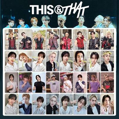 1pc <THIS & THAT> P OB Card We Ek2 SW Special Card, Postcard Merchandise, Celebrity Merchandise, LO MO Photo Card, LO MO Collection Photo Card, Suitable For Decorating Planner-Room Photo Wall-Perfect Holiday Gift, This Is An Irresistible Gift