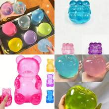 Creative Coconut Oil Squishy Ball Slow Rebound Stress Relief Soft TPR Sensory Toy Daily Gift - Multicolor - View 11