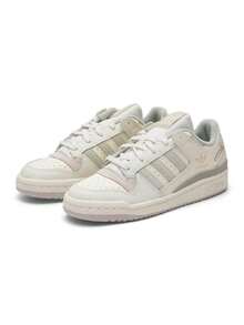 Adidas Men's Women's FORUM LOW CL Retro Colorblock Casual Everyday Minimalist Sneakers LA3797 - Apricot - View 7