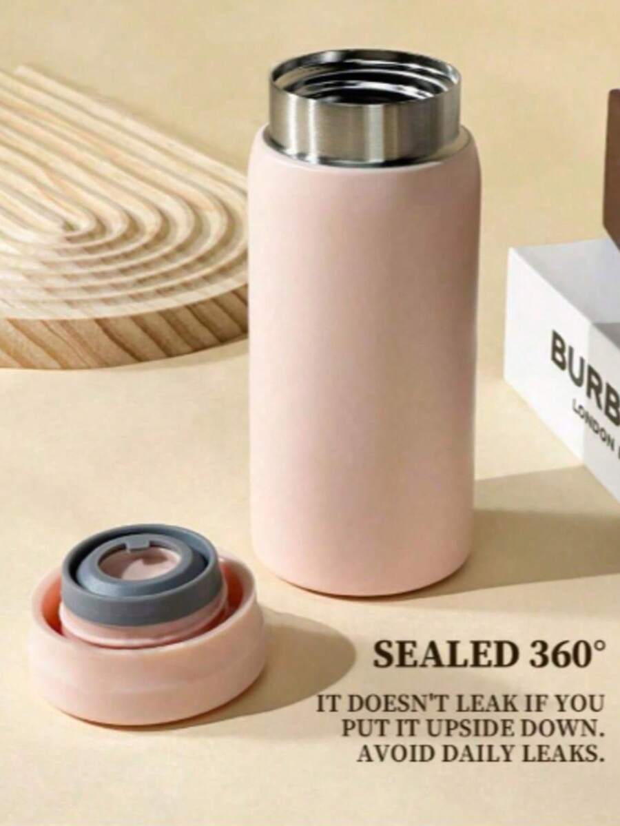Bình nước mini cách nhiệt 300ml bằng thép không gỉ 304, bình đựng cà phê siêu nhỏ gọn di động, phù hợp cho nữ - Nhiều màu - Xem 1