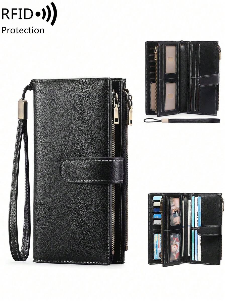 Women Wallets - Black - View 1