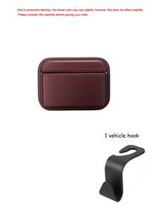 Car Storage Bag Adhesive Back Driver/Passenger Center Console Storage Box Multi-Function Seat Gap Organizer Box Car Interior Storage Organizer Box Car Accessories - Multicolor - View 15