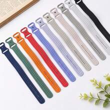 Sports Silicone Watch Band Compatible With Air Fitness Tracker, Soft Breathable Sport-Friendly Replacement Strap, Unisex Waterproof Wristband For Air Screenless Fitness Tracker - one-size - View 4