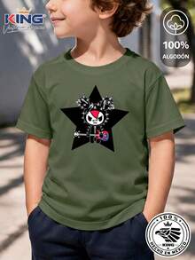 TOKIDOKI Tween Boys T-Shirts - Army Green - View 1
