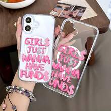 Personalized Girl Print Pattern Premium Magnetic Phone Case For Compatible With IPhone 16e/16/15/14/13/12/11/ProMax - 無色 - 查看 1