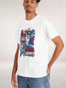 Men T-Shirts - 白色 - 查看 1