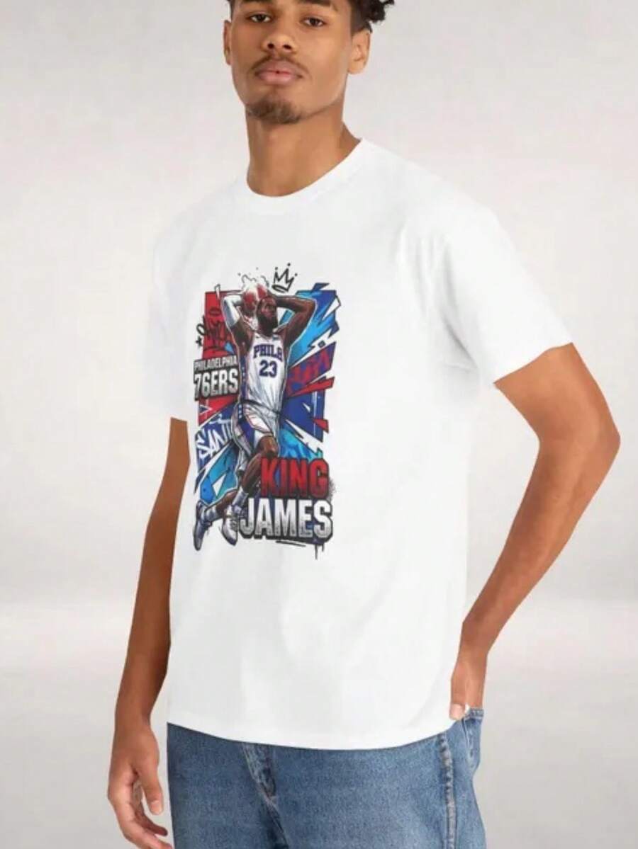 Men T-Shirts - 白色 - 查看 1