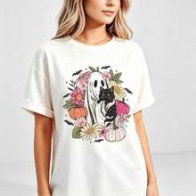 Women T-Shirts - 白色 - 查看 8