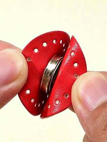 Round Double-Sided Leather Snap Buttons, Bag Modification Accessories, Suitable For Crochet Bags, Handmade Sewing Bag Decorations - Multiple Colors Available - Multicolor - View 7