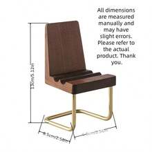 1pc 2‑Angle Adjustable Cellphone Holder Dock, Multi‑Scene Phone Stand For Desktop And Chair. Practical Smartphone Support For Video Watching, Lightweight Decorative Accessory For Daily Home Desk‑Chair Usage - Multicolor - View 4
