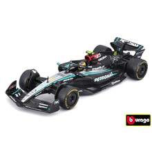 Burago- F1 W15 E Performance (Hamilton) -1/43,黑色,灰色,18-38208 (#44) 附展示盒 - F1 W15 #44 - 查看 3