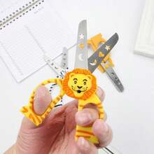 3 Pieces Animal Scissors For Zebra Stainless Scissors Fun And  Design For Crafts And School Projects Stainless, Fun, , Crafts, School Projects - Multicolor - View 3