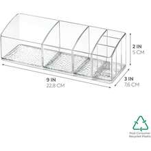 Med+ Weekly Pill Box Sorting Box With 6 Compartments Ideal For , Vitamin Pills Transparent Plastic - Short Organizer - View 3
