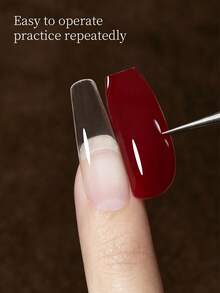 RS NAIL Lapisan Dasar Gel yang Dapat Dikupas untuk Kutek Gel, 12g Mudah Dilepas untuk Latihan, Cepat Kering | Bening, Non-UV Tidak Perlu Direndam atau Dikikir Tidak Merusak Kuku untuk Kuku yang Lemah & Tipis, Ramah untuk Pemula Lapisan Dasar yang Dapat Dikupas - View 5