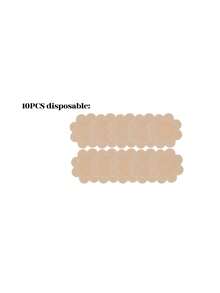 Lace Nipple Covers, Invisible Breast Covers, Thin Invisible Bra Alternative - Multicolor - View 14