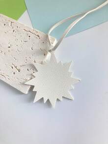 1件裝聖誕太陽吊飾 PU 中性包包掛飾 星形吊墜 包包裝飾禮物鑰匙圈皮革掛繩 - 彩色 - 查看 6