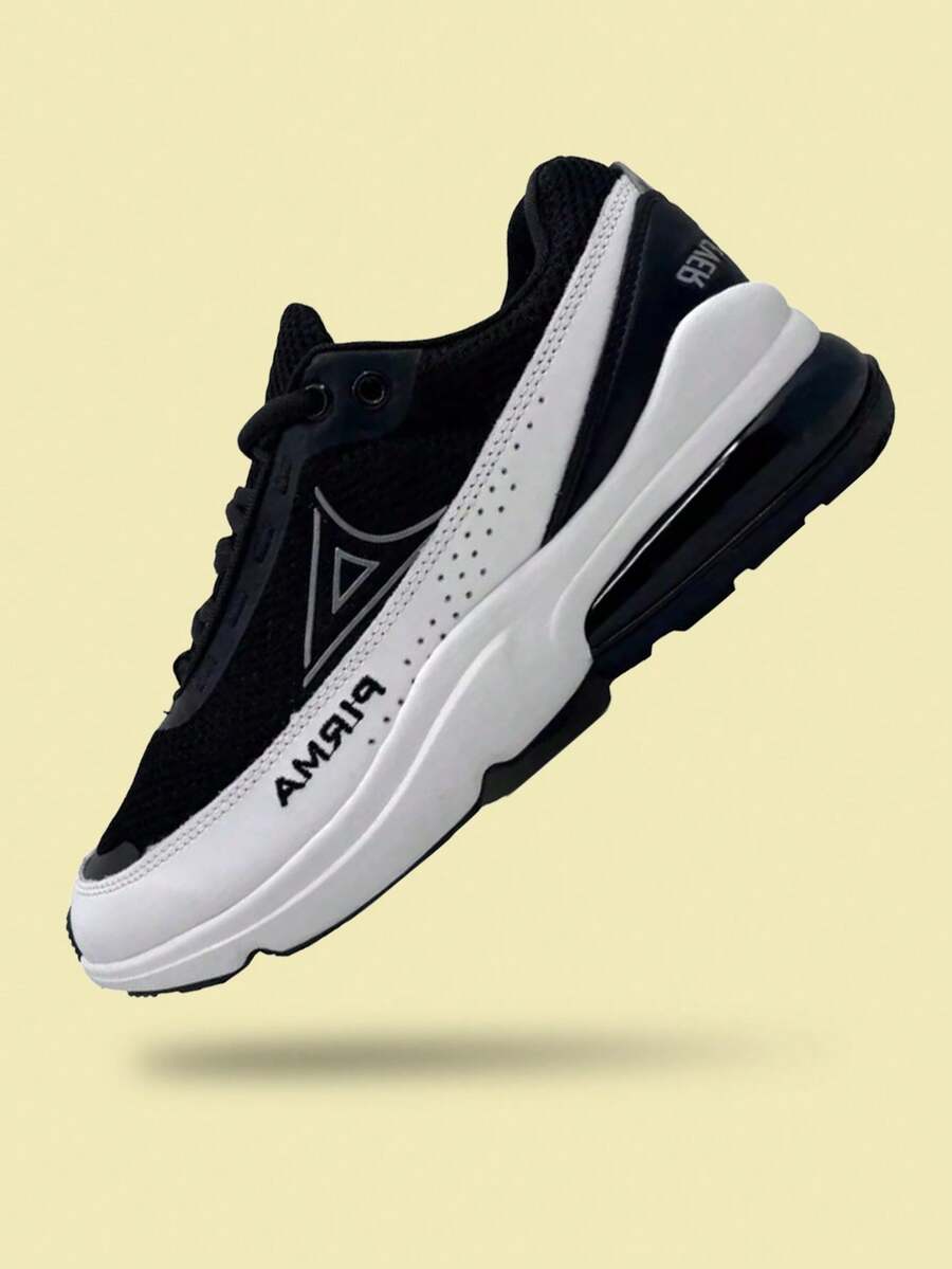 Tenis Pirma Running Para Hombre 5062 Toronto - Blanco Negro - Ver 1