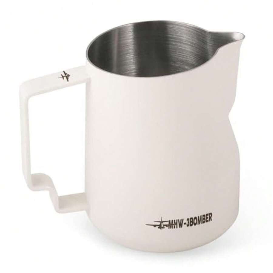 Milk Frothing Pitcher & Milk Frothers - Matte White - View 1
