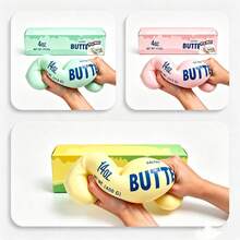 14cm Slow Rebound Stress Relief Toy Butter Stick Soft Bag Squeeze Toy For Adults - Multicolor - View 5