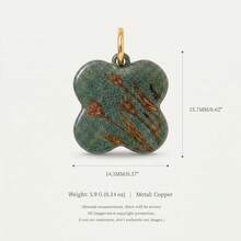 1pc New Vintage Mixed Style Pendant, Cartoon High-End Design, 14k Gold Plated Copper Material, Suitable For DIY Creative Necklace, Bracelet, Earring, Bag Chain, Keychain, Waterproof And Sweat-Resistant, Suitable For Daily Casual Wear - Multicolor - View 9