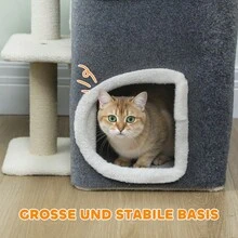 Kattträd och lägenheter - Grå - Visa 6