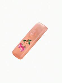 亮片草莓印花透明旅行收納盒，迷你透明塑膠收納盒，便攜式小型化妝品收納盒，可愛閃亮草莓圖案收納盒，防塵便攜式牙線盒，防水便攜式旅行收納盒，小型桌面雜物收納盒；產品功能：防塵防水、便攜、小物品分類收納、節省空間、輕量旅行收納 - 彩色 - 查看 12