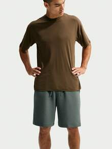 Nike Men's AS M NK DF 24.7 IS SHORT Knit Shorts IQ9049-333 - Army Green - View 4